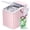 Pink, variant on EUHOMY Countertop Ice Maker with Handle, 26 lbs/Day Portable Ice Machine, 9 Bullet Cubes in 6 Minutes, 2 Ice Sizes, Self-Cleaning, 1.1L Water Tank, Green
