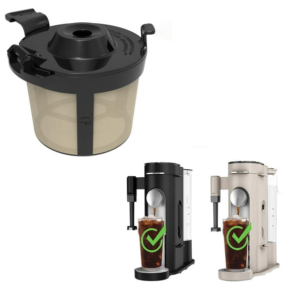 1pack Coffee Basket Compatible with Ninja Coffee Maker, Reusable Basket Filters for Ninja PB051/PB041ST