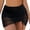 Black, variant on HOWPAY Womens Bikini Bottoms High Waisted Tummy Control Full Coverage Swim Skirts Solid Color Beach Summer Pool Bathing Suit Bottoms Black L