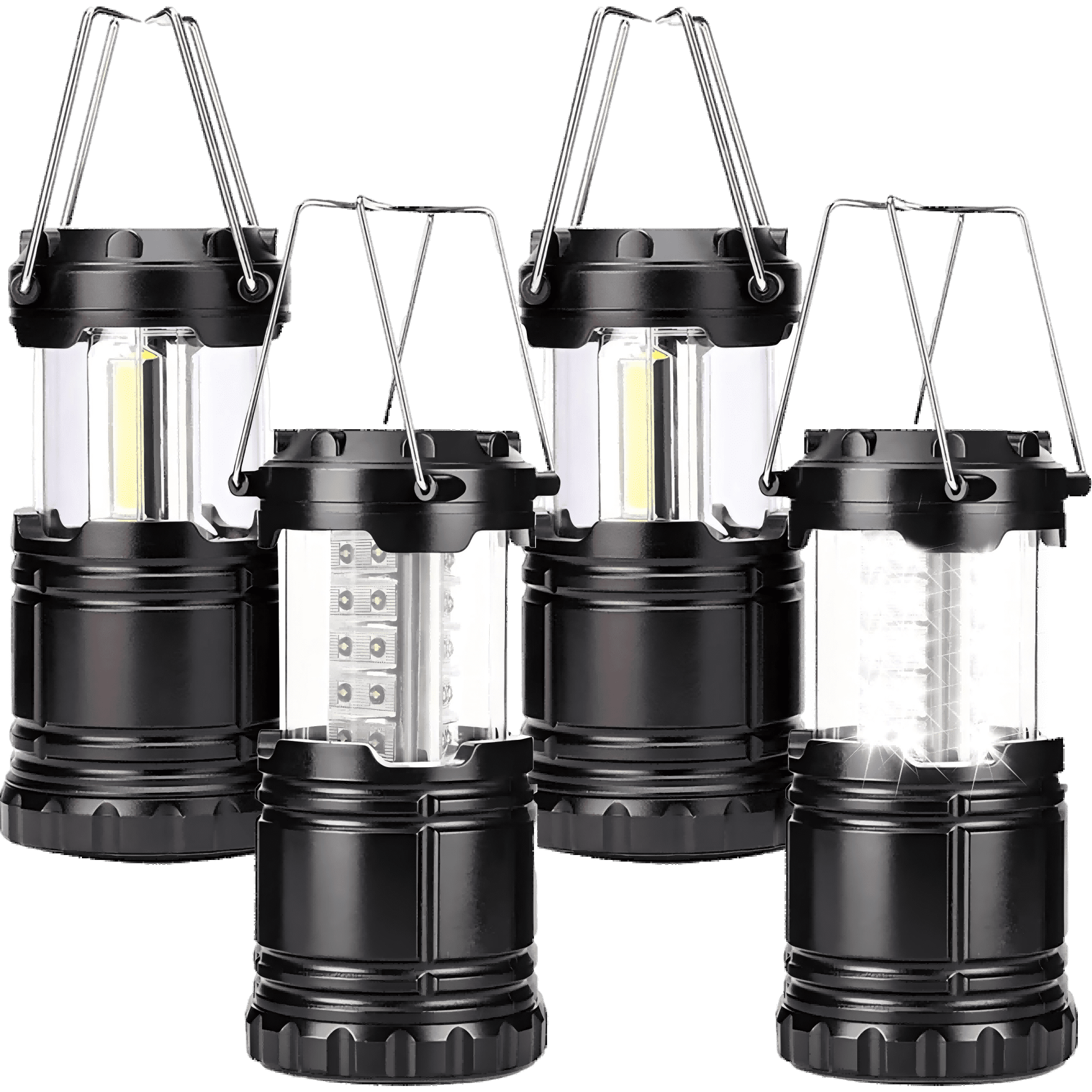 BEEPRINCESS 4-Pack LED Camping Lantern, Waterproof, Solar BEEPRINCESS 4-Pack LED Camping Lantern, Waterproof, Solar