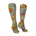 thumbnail image 3 of Yiaed Gnomes With Pumpkins Print Great elasticity Adult Stockings Sports socks for Men and Women-One Size, 3 of 8
