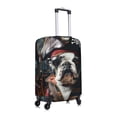 thumbnail image 6 of Cauagu Pirate Bulldog On Deck Print Travel Luggage Cover,Travel Dust-proof Suitcase Cover Softside Suitcase Protector for 18-32inch,Not Included Suitcase, 6 of 8