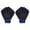 Black & Blue, variant on YIFAEUX 1 Pair Swimming Gloves Adjustable Men Women Aquatic Swim Training Glove Webbed Fitness Water Resistance Training Hand Fins Paddles Swimming Gear