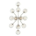 thumbnail image 3 of 52703PN Kichler Lighting Silvarious - 12 Light Chandelier-17.75 Inches Tall and 26.75 Inches Wide-Polished Nickel Finish-Clear Crackle Glass Color, 3 of 8