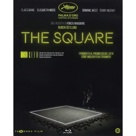 The Square (2017) [ NON-USA FORMAT, Blu-Ray, Reg.B Import - Italy ]