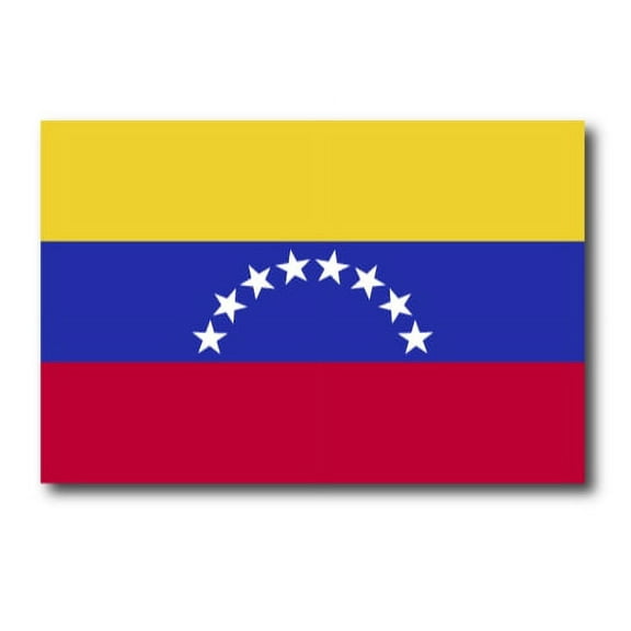 Magnet Me Up Venezuela Venezuelan Flag Vinyl Automotive Magnet Decal, 4x6 Inches