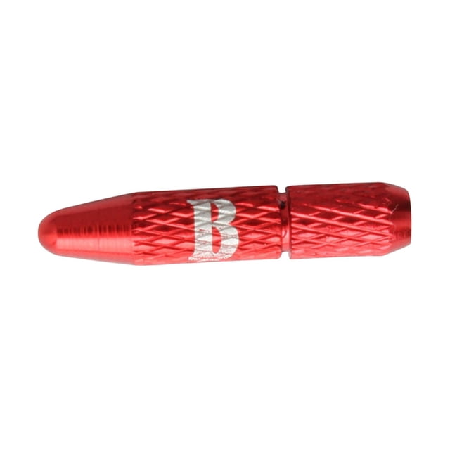 Almencla Embout de Câble de Vélo 18.4x3.7mm Embouts Serre-Ferrules Frein Rouge