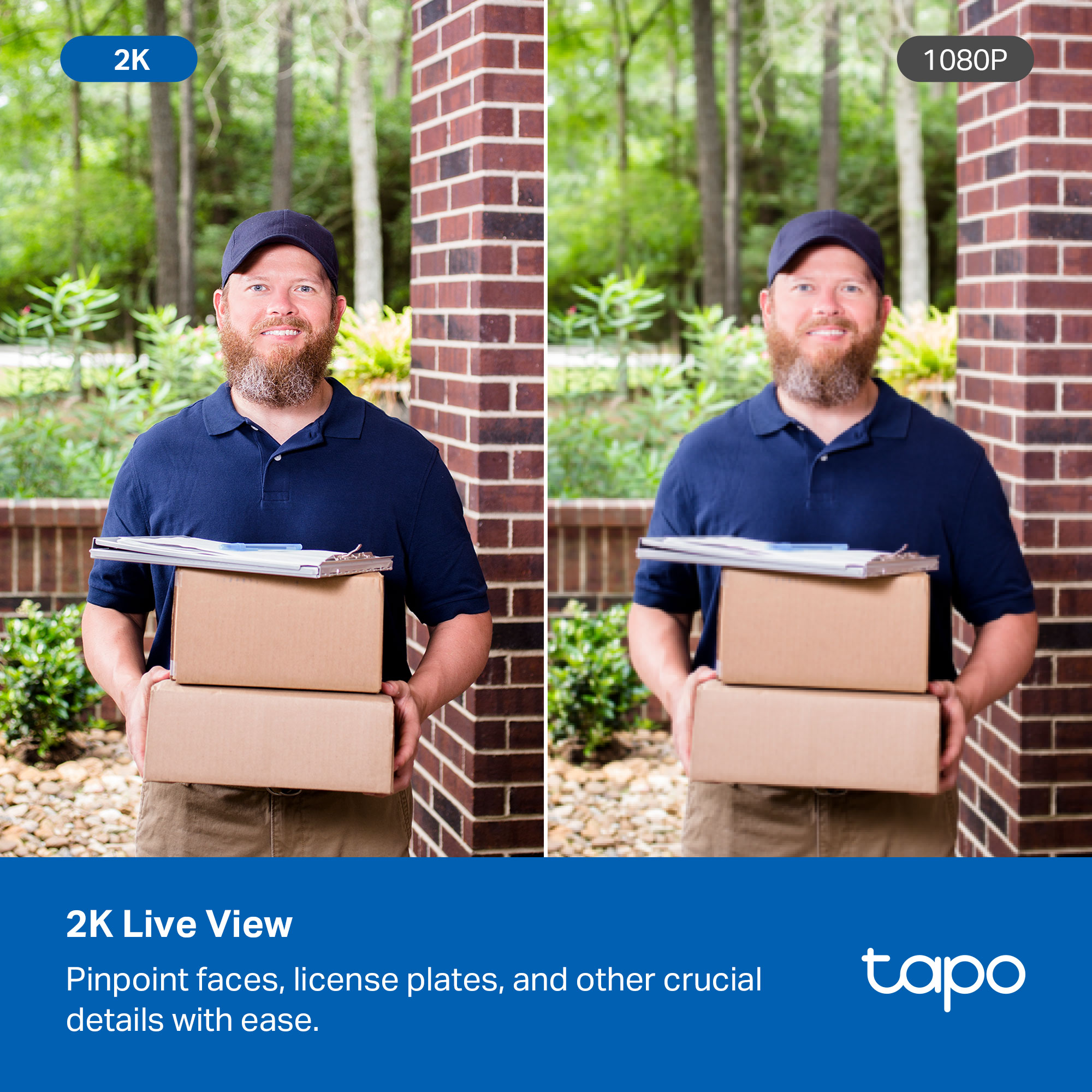 TP-Link Tapo TD21 2K Wire-Free Video Doorbell with Chime photo 7