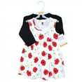 thumbnail image 2 of Hudson Baby Baby and Toddler Girl Cotton Dress and Cardigan Set, Poppy Daisy, 5 Toddler, 2 of 3