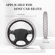 thumbnail image 3 of Balery Poodle Dog Fundas elásticas antideslizantes para volante, funda protectora universal para hombre y mujer, 15 pulgadas, accesorios para coche., 3 of 6