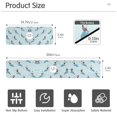 thumbnail image 3 of Yayeee Faucet Mat for Kitchen Sink 14.7" Diatomite Long Splash Guard Pad, Blue Ice Hockey, 3 of 7
