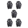thumbnail image 1 of maskred Salon de Coiffure Haut de Gamme Robe Shampooing Cape de Cheveux Apron-39 x 55 Bleu Type D 5Set, 1 of 6