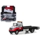 thumbnail image 1 of Camión de plataforma plana Greenlight International Durastar IndyCar Series 1/64 blanco y rojo, 1 of 1
