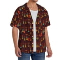 thumbnail image 2 of Kdxio Men's Hawaiian Shirt for Men Short Sleeve Shirt Dancing African Women1 Summer Casual Holiday Beach Button Down T-Shirts, 2 of 5