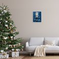 thumbnail image 3 of Stupell Industries Blue Holiday Nutcracker Holiday Painting White Framed Art Print Wall Art, 16 x 20, 3 of 10