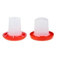 Chick Feeder and Waterer Kit Automatic Chicken Feeder Plastic Poultry