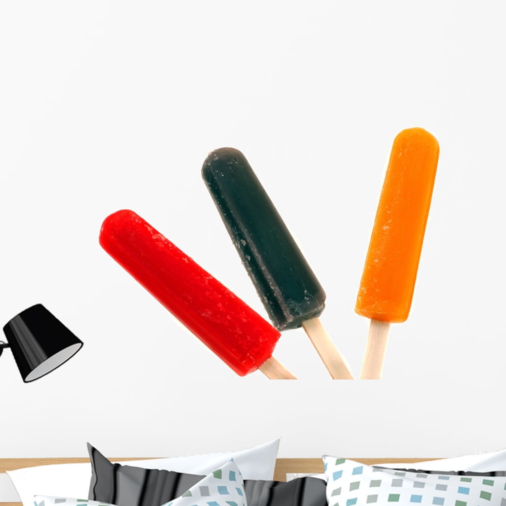 Popsicles Decal Popsicles Wall Decal by Wallmonkeys Peel and Stick Graphic (36 in W x ...