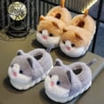 thumbnail image 4 of Girls Cartoon Slippers Warm Indoor Winter Shoes Kids Home Footwear Clothes, 4 of 4