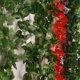 thumbnail image 3 of Guirnalda de 5 piezas de hiedra artificial colgante con hojas de manzano silvestre para decoración de plantas. Hojas de Begonia, 3 of 7