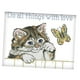 thumbnail image 4 of Kits de bordado de bricolaje de punto de cruz contado, kits de costura hechos a mano, patrón de gato para principiantes adultos, arte, artesanía, deco 14CT Soledad Kits de punto de cruz estampado, 4 of 9