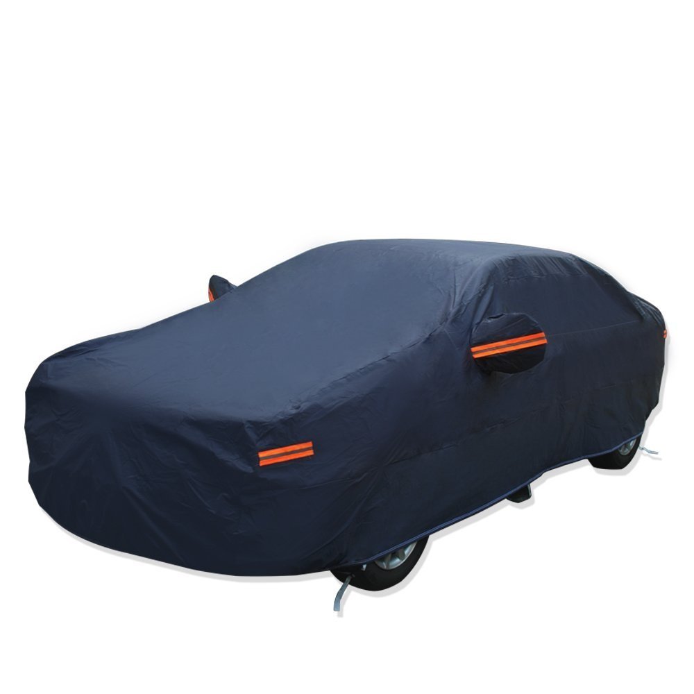 Universal Fit Car Cover Breathable Outdoor Indoor Waterproof Snow Dirt