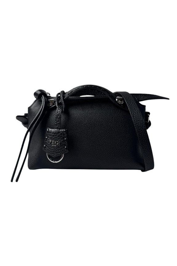 Pre-Owned Fendi By The Way Selleria Mini Black 2-way Handbag Shoulder Bag Crossbody for Women