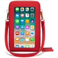 thumbnail image 1 of Bolso cruzado ligero para teléfono para mujer, bolso de hombro pequeño, cartera para teléfono móvil, monederos y bolsos de mano con 14 ranuras para tarjetas de crédito Ormromra HMHZ850-9, 1 of 6