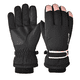 thumbnail image 2 of Guantes de esquí para hombre y mujer, de algodón y forro polar grueso, antideslizantes, con pantalla táctil, para exteriores, montañismo, ciclismo, a prueba de viento, impermeables, 2 of 4