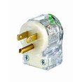thumbnail image 2 of Leviton 8215-CAT 15 Amp, 125 Volt, Hospital Grade, Angle Plug, Straight Blade, Grounding, Transparent, 2 of 2