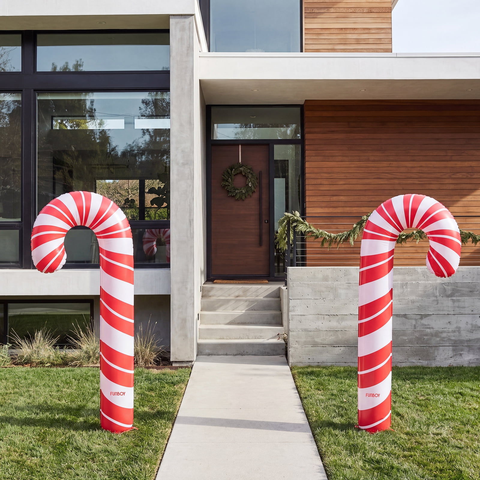 FUNBOY Inflatable Holiday Candy Canes