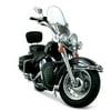 Desert Dawgs Highway Bar Rain Guards with Chrome Studs 2022P
