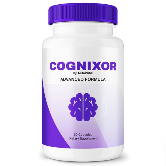 Cognixor Pills – Daily Formula with a Natural Blend to Help Maintain Focus, Memory & Concentration | Clean, Gentle, Easy-to-Swallow Capsules for Everyday Sharpness (60 Capsules)