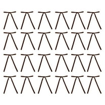 YIKA 24Pcs Velvet Red Christmas Tree Bows - for Tree, Wreath, Stairs & Fireplace Indoor Decor, Christmas Bows & Ribbons, for Gifts Wrapping& Party Decorations Christmas Bows And Ribbons