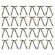 thumbnail image 2 of Xihbxyly Lazos de Terciopelo para Árbol de Navidad, Lujoso Material de Terciopelo, Elegante Decoración Navideña, Versátiles para Decorar Árboles y Coronas, Ideal Como Regalo Festivo, Juego de 24 Piez, 2 of 5