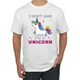 thumbnail image 2 of I Don't Care I'm a Unicorn Graphic T-Shirt, 2 of 3