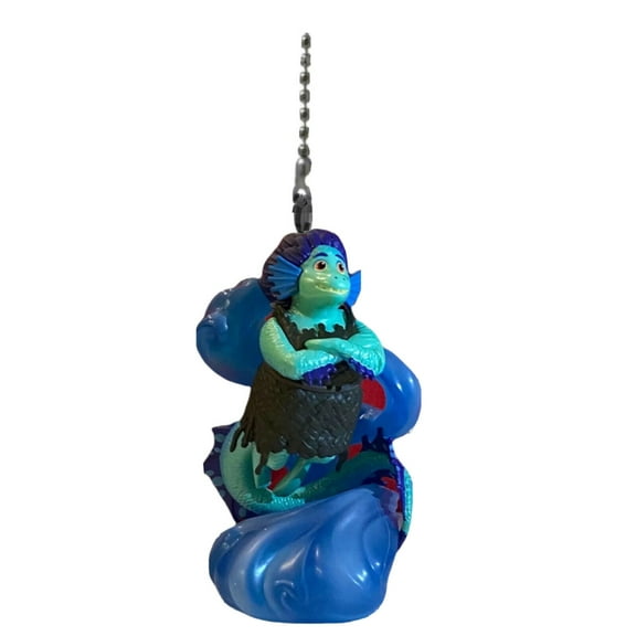 Daniella Sea Monster Disney PVC Fan Lamp Light Pull Figure Figurine Luca Mom 4”