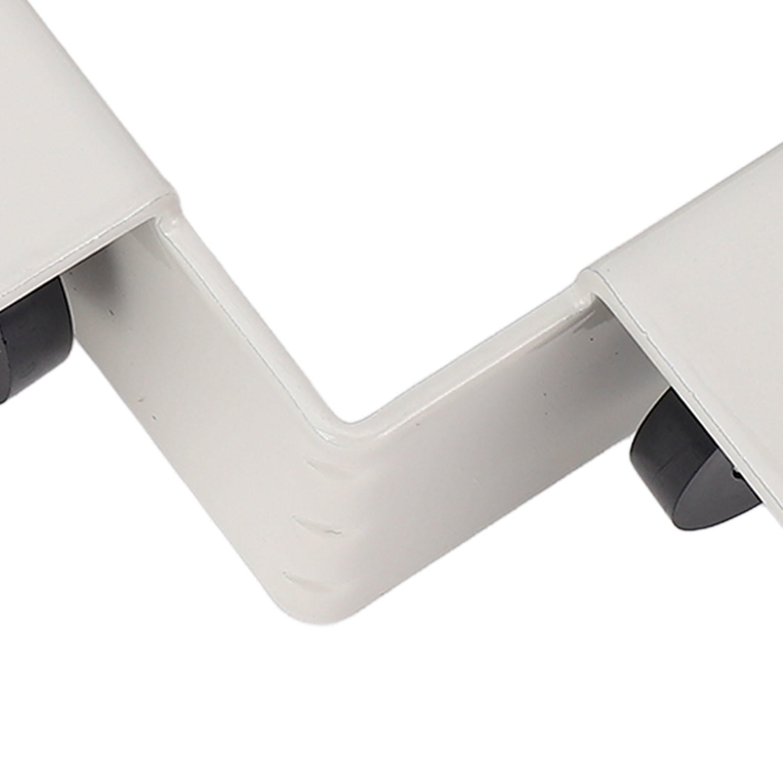 YAHHU 2‑Pack Thickened Iron Woodworking Right‑Angle Clamp – 90° L & T Joint Support with Double Clamp, 0.8‑4.2 cm Grip, Cushioned Pads, Rust‑Resistant