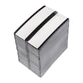 thumbnail image 4 of Portaetiquetas con canal C, etiquetas para estanterías, protectores diarios para el hogar, insertos de tarjetas para estanterías de garaje, oficinas, , 7.6 X 2.5 Cm, 50 76 x 25 cm 50 piezas, 4 of 8