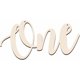 thumbnail image 1 of Letrero de madera con la letra uno para decorar la pared, ideal para el primer cumpleaños., 1 of 7