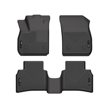 Husky Liners by RealTruck Weatherbeater Floor Mats Fits 2021-2024 Buick Envision Front & 2nd Row, 3-pc Black-95201