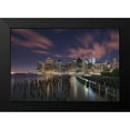 thumbnail image 2 of Li, Austin 14x11 Black Modern Framed Museum Art Print Titled - New York City At Night, 2 of 5