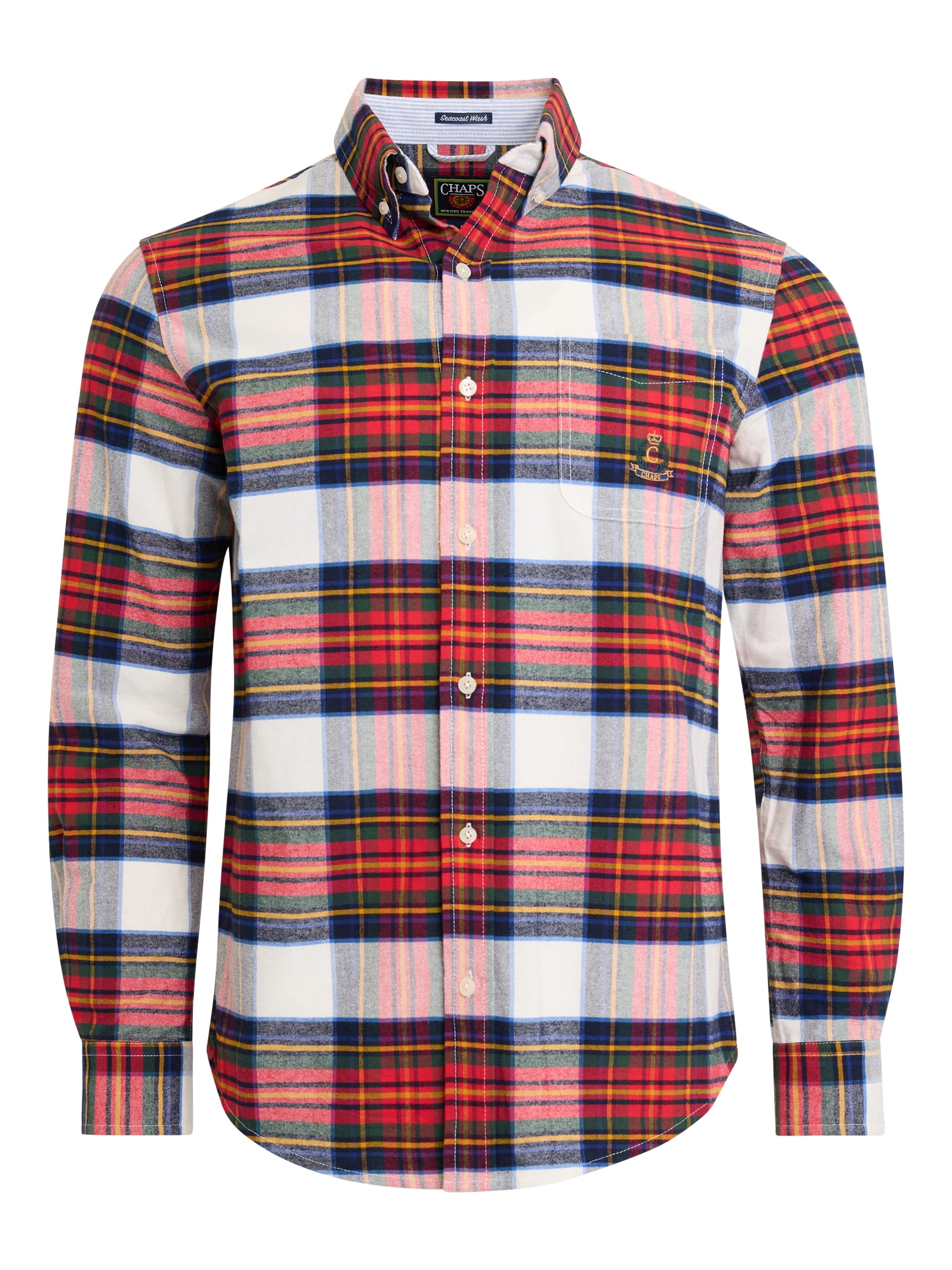 Chaps Men’s and Big Men’s Heritage Cotton Oxford Shirt, Sizes S–2XL