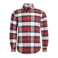 thumbnail image 5 of Chaps Men’s and Big Men’s Heritage Cotton Oxford Shirt, Sizes S–2XL, 5 of 6