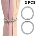 thumbnail image 1 of uds. Fuertes alzapaños magnéticos para cortinas, soportes de cuerda decorativos, prácticos, 1 of 5