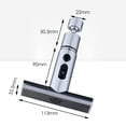 thumbnail image 3 of BUYISI Kitchen 3 Modes Waterfall Faucet Extender Spray Head Faucet Connector Mixer Silver, 3 of 8