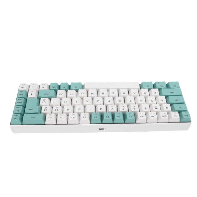 Wired Gaming Keyboard, 60 Percent 68 Keys RGB Backlit Mechanical Keyboard, Ergonomic Compact Keyboard with Anti Ghosting And Multimedia Keys for PC Laptop Computer