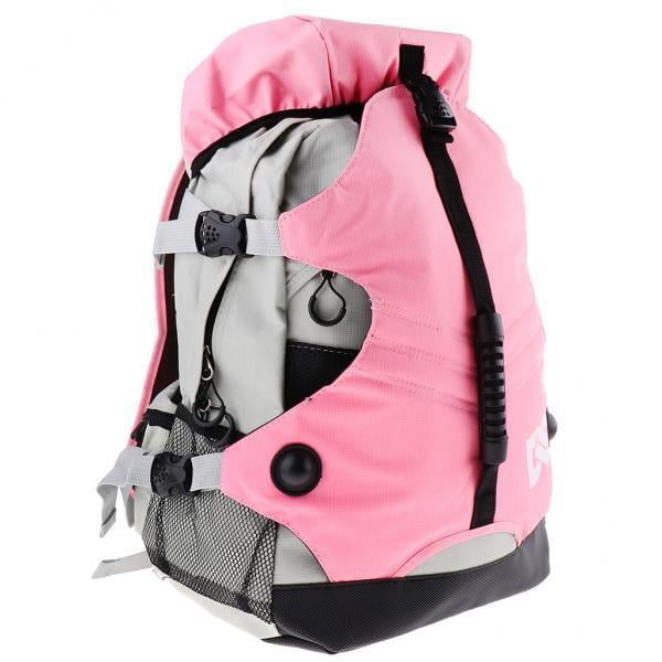 2x Inline Skates Backpack Roller Skate Shoes Storage Bag with Shoulder Strap 