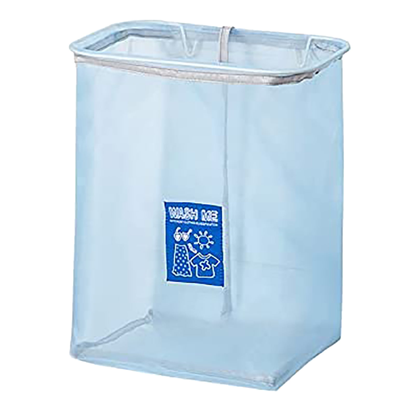 BallsFHK Wallmounted Mesh Dirty Clothes Basket Household Foldable Mesh
