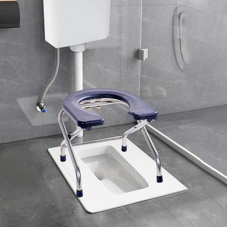 Wall mounted folding toilet chair sale