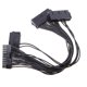 thumbnail image 3 of alambre triple del cable 18awg del adaptador de la fuente de alimentación de 24pin 20+4pin Psu Atx para minar, 3 of 4